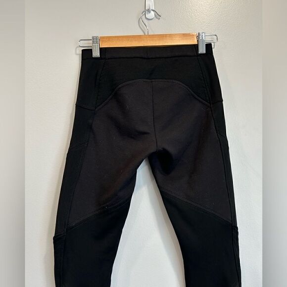 BCBGMaxAzria Black Moto Leggings - Picture 5 of 10